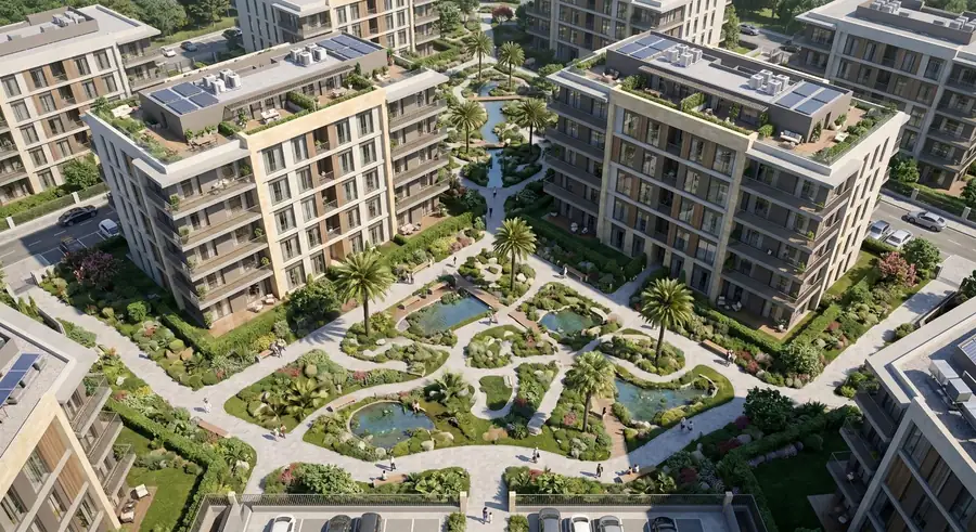 Konut Sitesi · Peyzaj